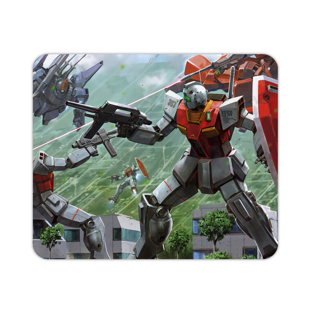 （画像用） 機動戦士ガンダム Mobile Suit Gundam マウスパッド ステッチ加工 ラバー素材 防水 滑り止め 超薄型 ゲーミング/オフィス対応