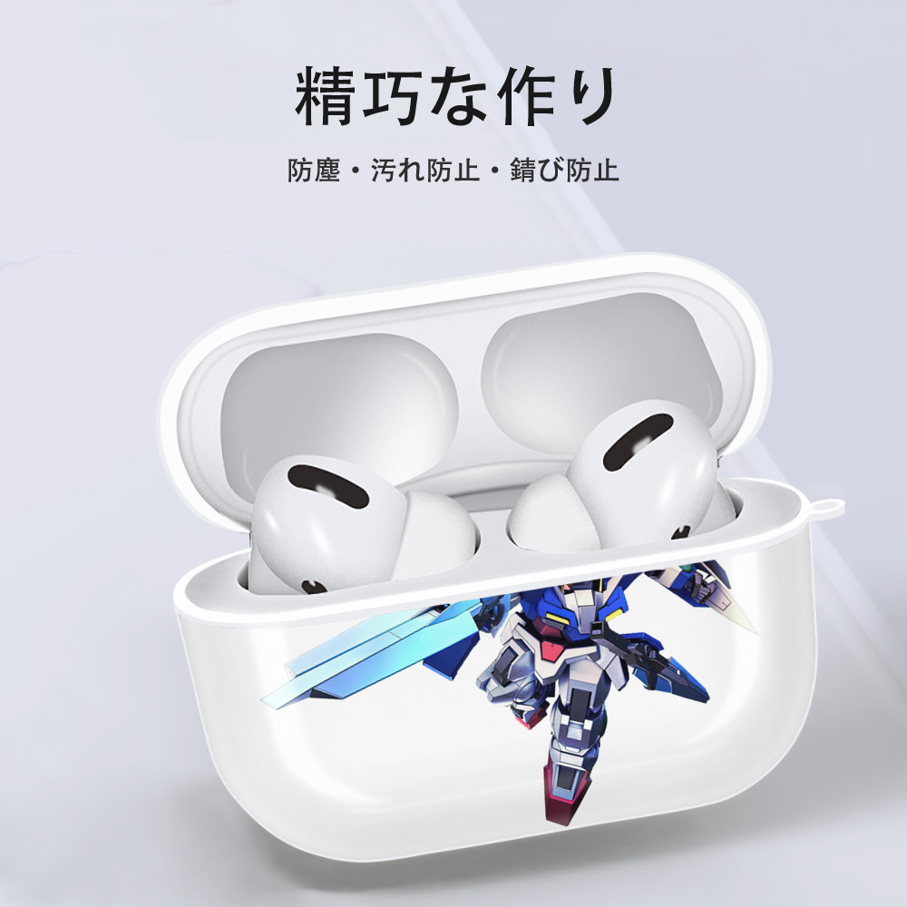 機動戦士ガンダム Mobile Suit Gundam 【AirPods Pro用】ハードシェル保護ケース 耐衝撃・防指紋・カラビナ付き商品仕様