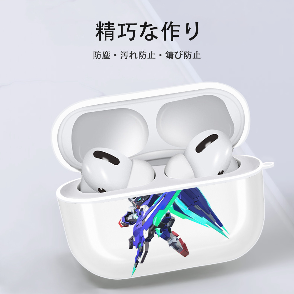 機動戦士ガンダム Mobile Suit Gundam 【AirPods Pro用】ハードシェル保護ケース 耐衝撃・防指紋・カラビナ付き商品仕様