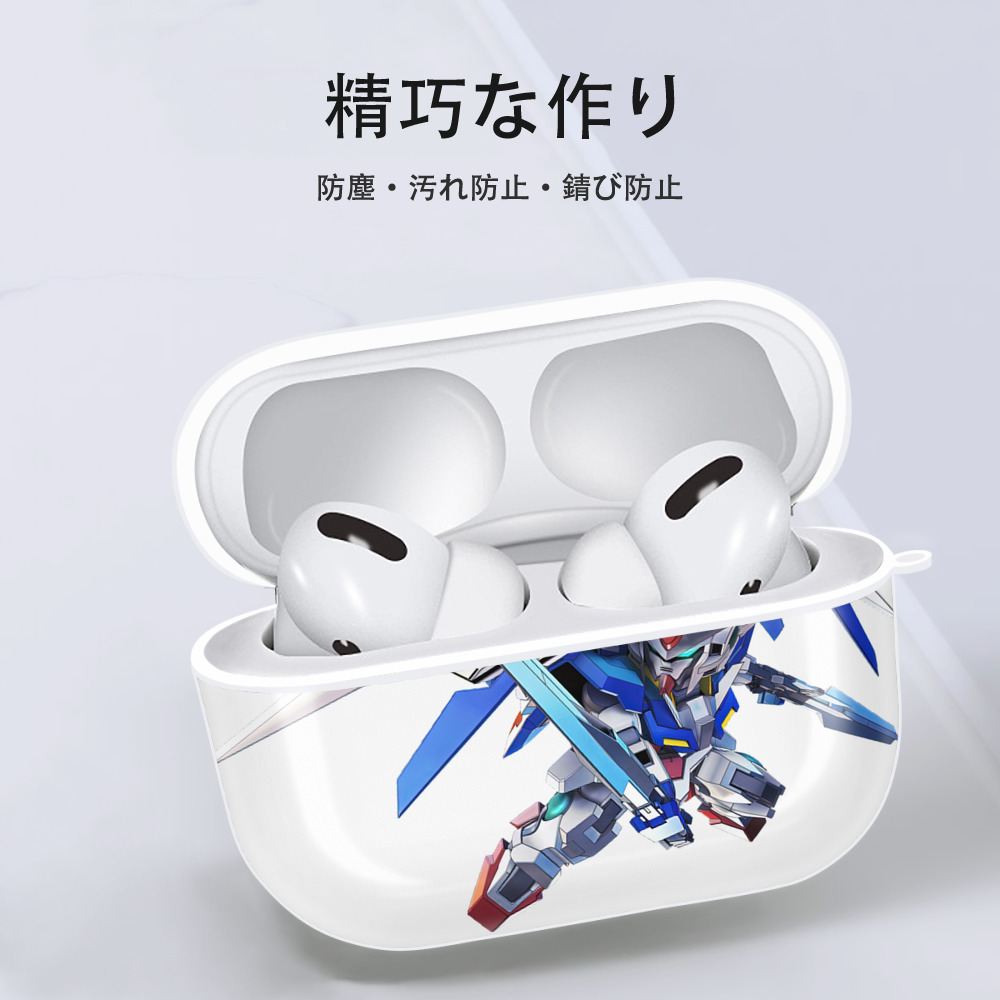 機動戦士ガンダム Mobile Suit Gundam 【AirPods Pro用】ハードシェル保護ケース 耐衝撃・防指紋・カラビナ付き商品仕様