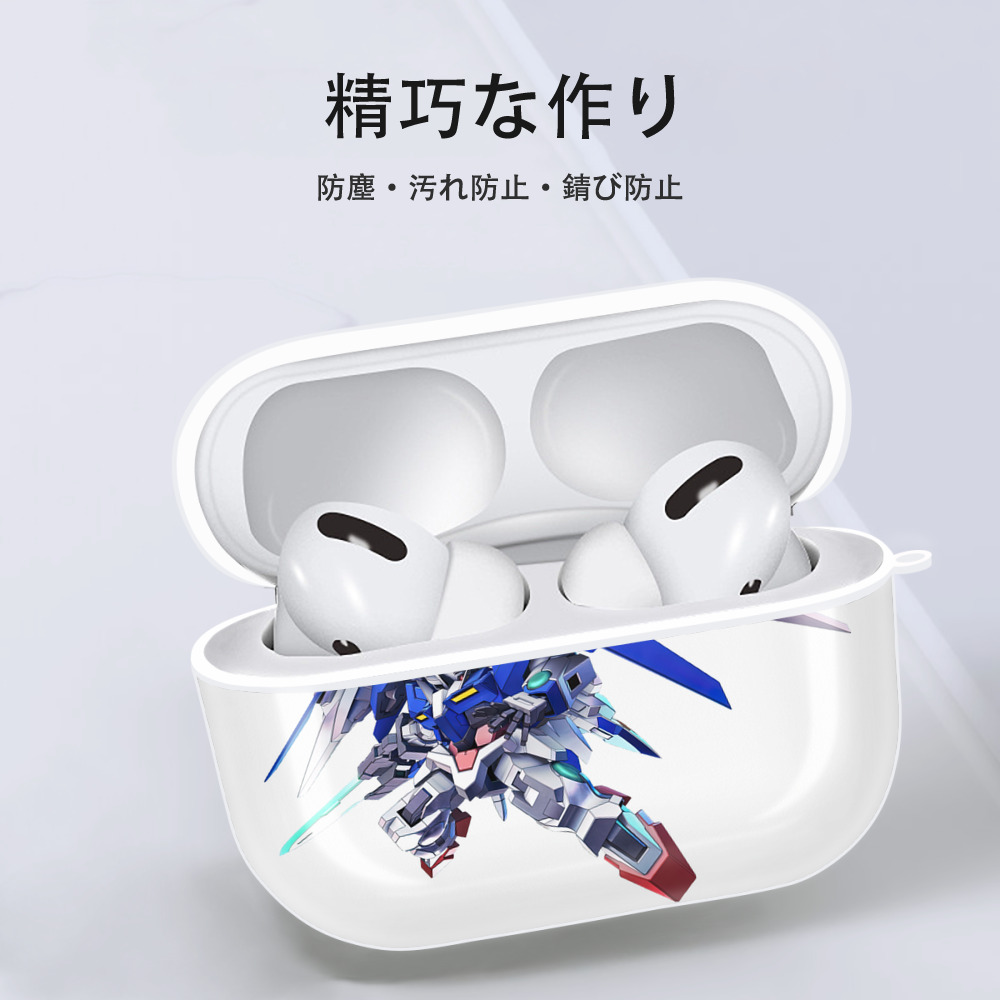 機動戦士ガンダム Mobile Suit Gundam 【AirPods Pro用】ハードシェル保護ケース 耐衝撃・防指紋・カラビナ付き商品仕様