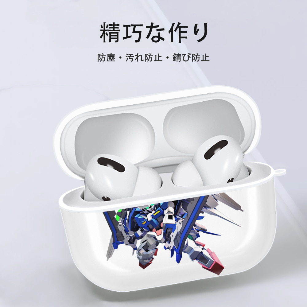 機動戦士ガンダム Mobile Suit Gundam 【AirPods Pro用】ハードシェル保護ケース 耐衝撃・防指紋・カラビナ付き商品仕様