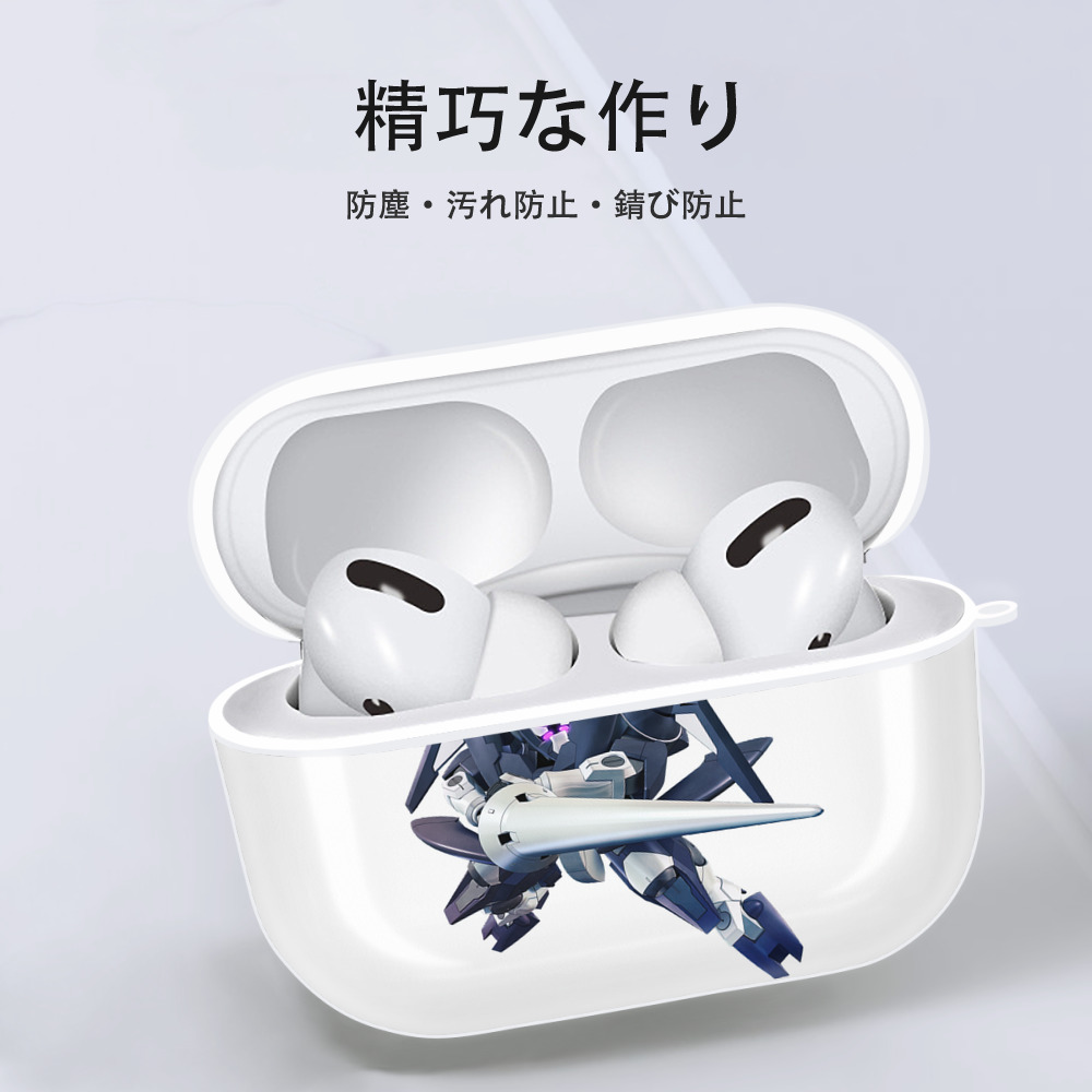 機動戦士ガンダム Mobile Suit Gundam 【AirPods Pro用】ハードシェル保護ケース 耐衝撃・防指紋・カラビナ付き商品仕様