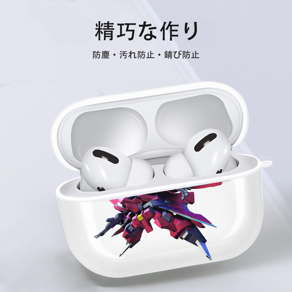 機動戦士ガンダム Mobile Suit Gundam 【AirPods Pro用】ハードシェル保護ケース 耐衝撃・防指紋・カラビナ付き商品仕様