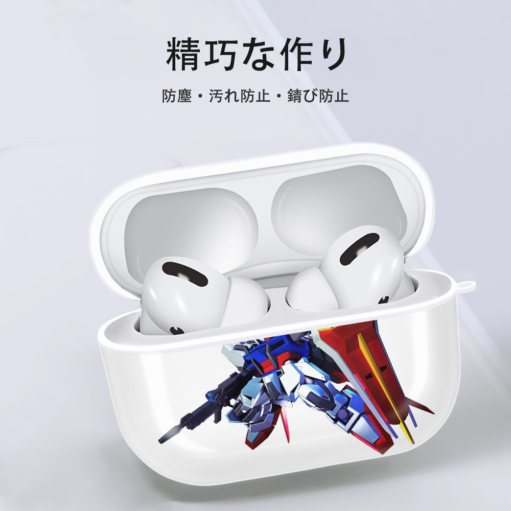 機動戦士ガンダム Mobile Suit Gundam 【AirPods Pro用】ハードシェル保護ケース 耐衝撃・防指紋・カラビナ付き商品仕様