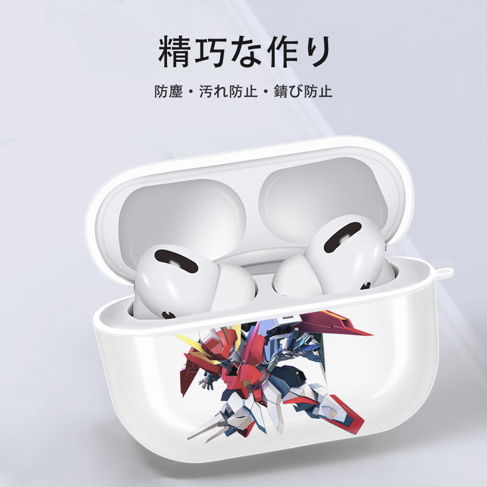 機動戦士ガンダム Mobile Suit Gundam 【AirPods Pro用】ハードシェル保護ケース 耐衝撃・防指紋・カラビナ付き商品仕様