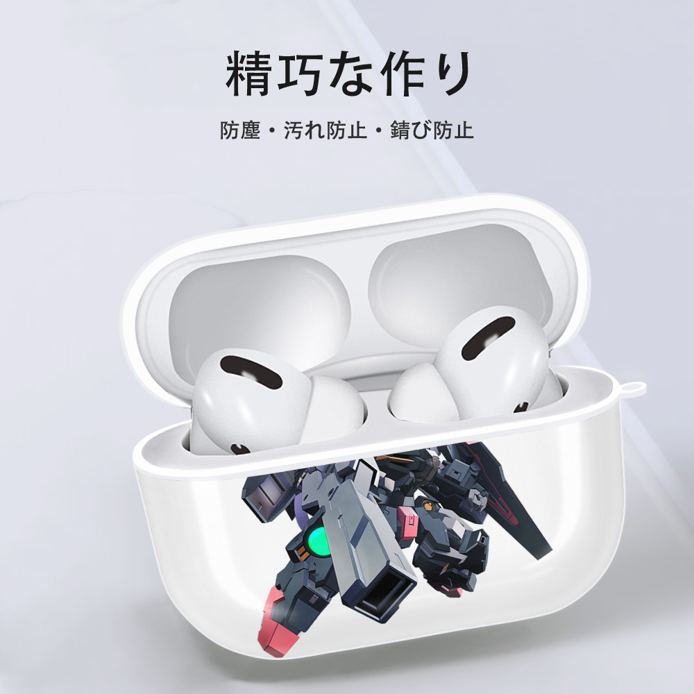 機動戦士ガンダム Mobile Suit Gundam 【AirPods Pro用】ハードシェル保護ケース 耐衝撃・防指紋・カラビナ付き商品仕様