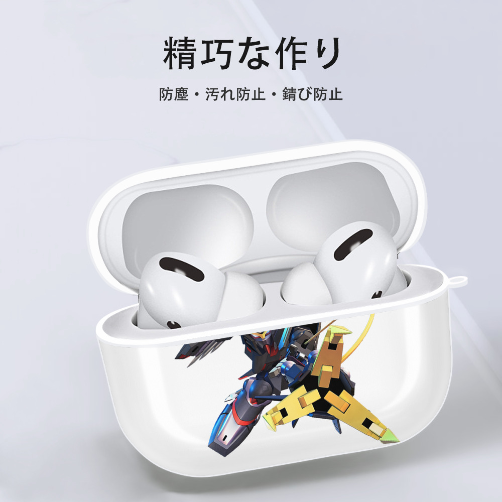 機動戦士ガンダム Mobile Suit Gundam 【AirPods Pro用】ハードシェル保護ケース 耐衝撃・防指紋・カラビナ付き商品仕様