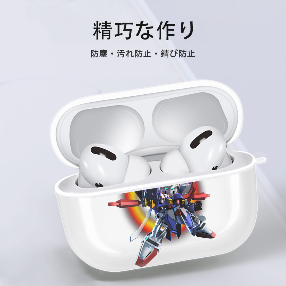 機動戦士ガンダム Mobile Suit Gundam 【AirPods Pro用】ハードシェル保護ケース 耐衝撃・防指紋・カラビナ付き商品仕様