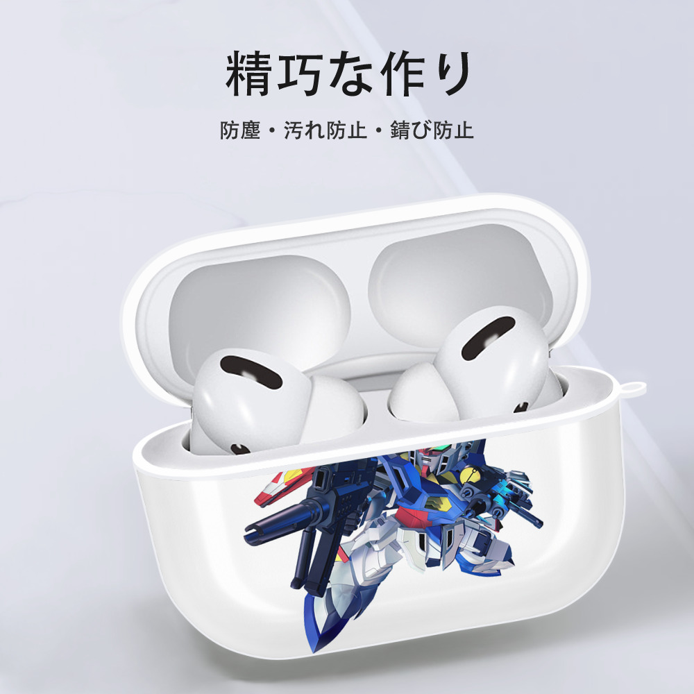 機動戦士ガンダム Mobile Suit Gundam 【AirPods Pro用】ハードシェル保護ケース 耐衝撃・防指紋・カラビナ付き商品仕様