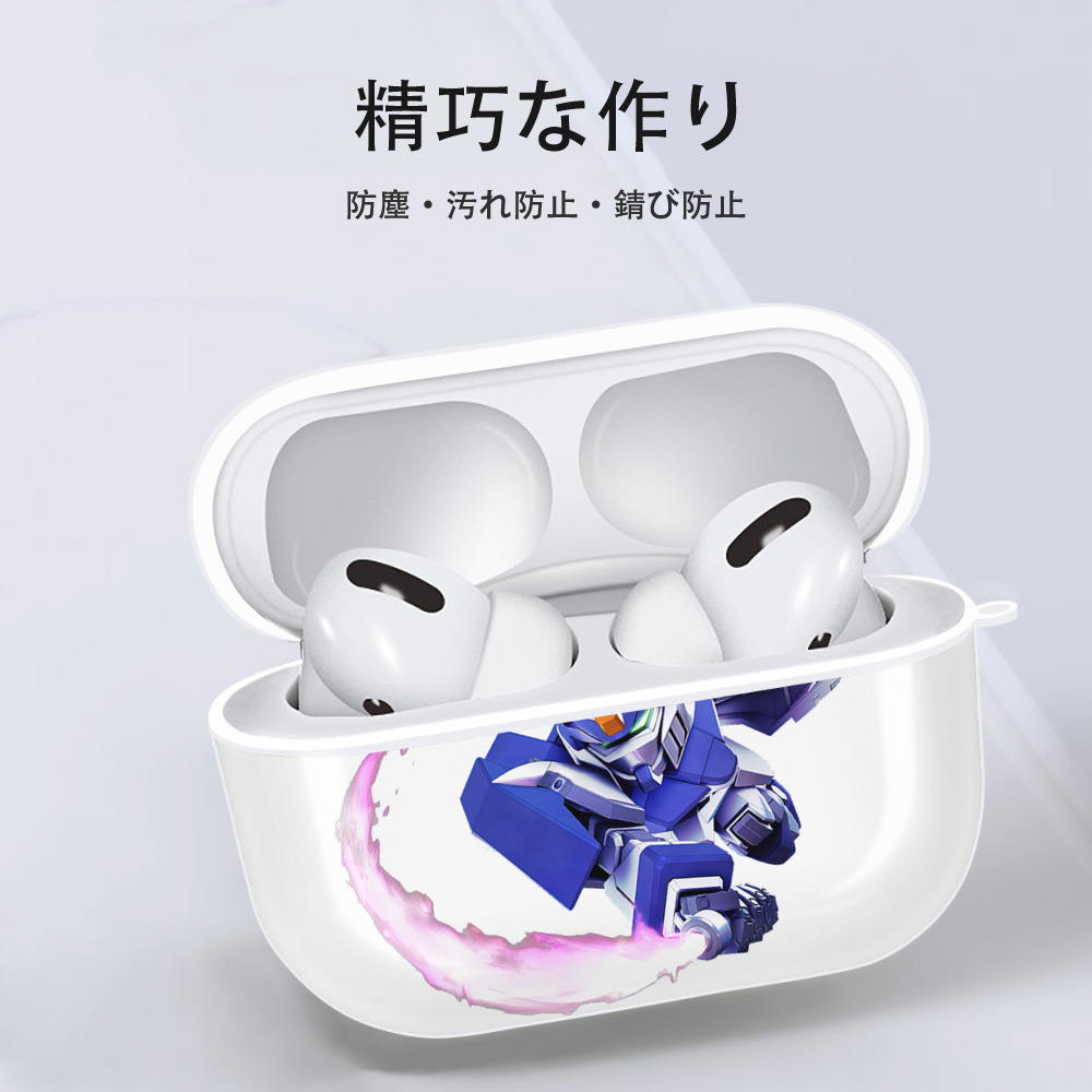 機動戦士ガンダム Mobile Suit Gundam 【AirPods Pro用】ハードシェル保護ケース 耐衝撃・防指紋・カラビナ付き商品仕様