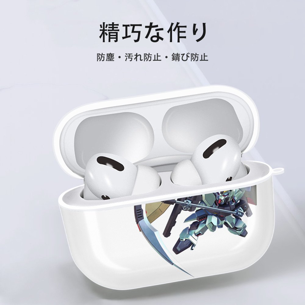 機動戦士ガンダム Mobile Suit Gundam 【AirPods Pro用】ハードシェル保護ケース 耐衝撃・防指紋・カラビナ付き商品仕様