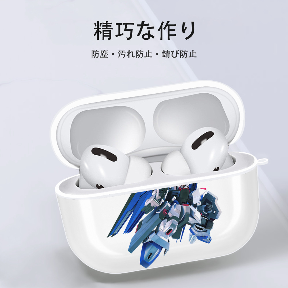 機動戦士ガンダム Mobile Suit Gundam 【AirPods Pro用】ハードシェル保護ケース 耐衝撃・防指紋・カラビナ付き商品仕様