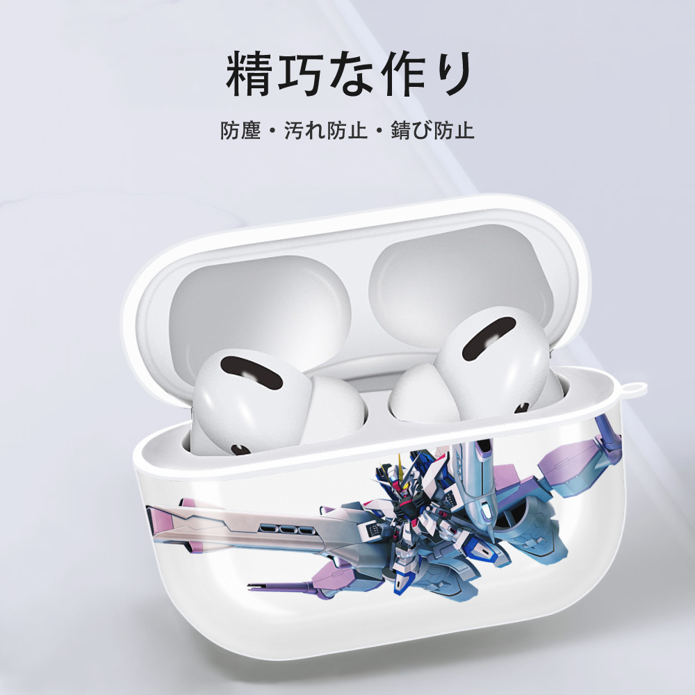 機動戦士ガンダム Mobile Suit Gundam 【AirPods Pro用】ハードシェル保護ケース 耐衝撃・防指紋・カラビナ付き商品仕様