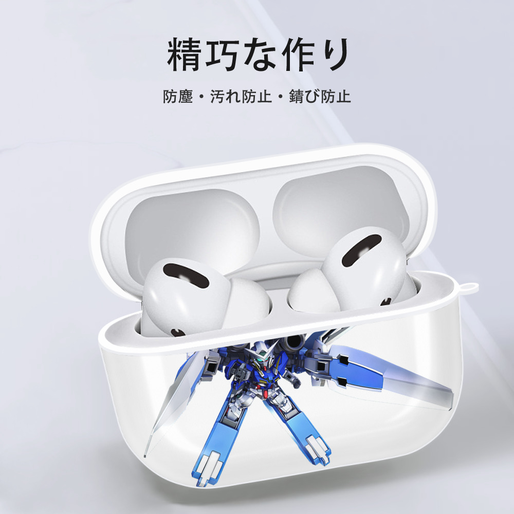 機動戦士ガンダム Mobile Suit Gundam 【AirPods Pro用】ハードシェル保護ケース 耐衝撃・防指紋・カラビナ付き商品仕様