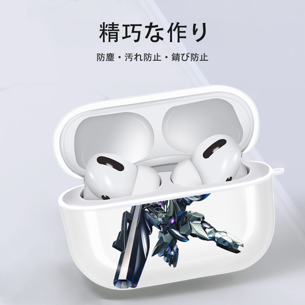 機動戦士ガンダム Mobile Suit Gundam 【AirPods Pro用】ハードシェル保護ケース 耐衝撃・防指紋・カラビナ付き商品仕様