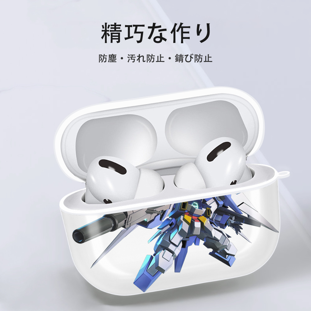 機動戦士ガンダム Mobile Suit Gundam 【AirPods Pro用】ハードシェル保護ケース 耐衝撃・防指紋・カラビナ付き商品仕様