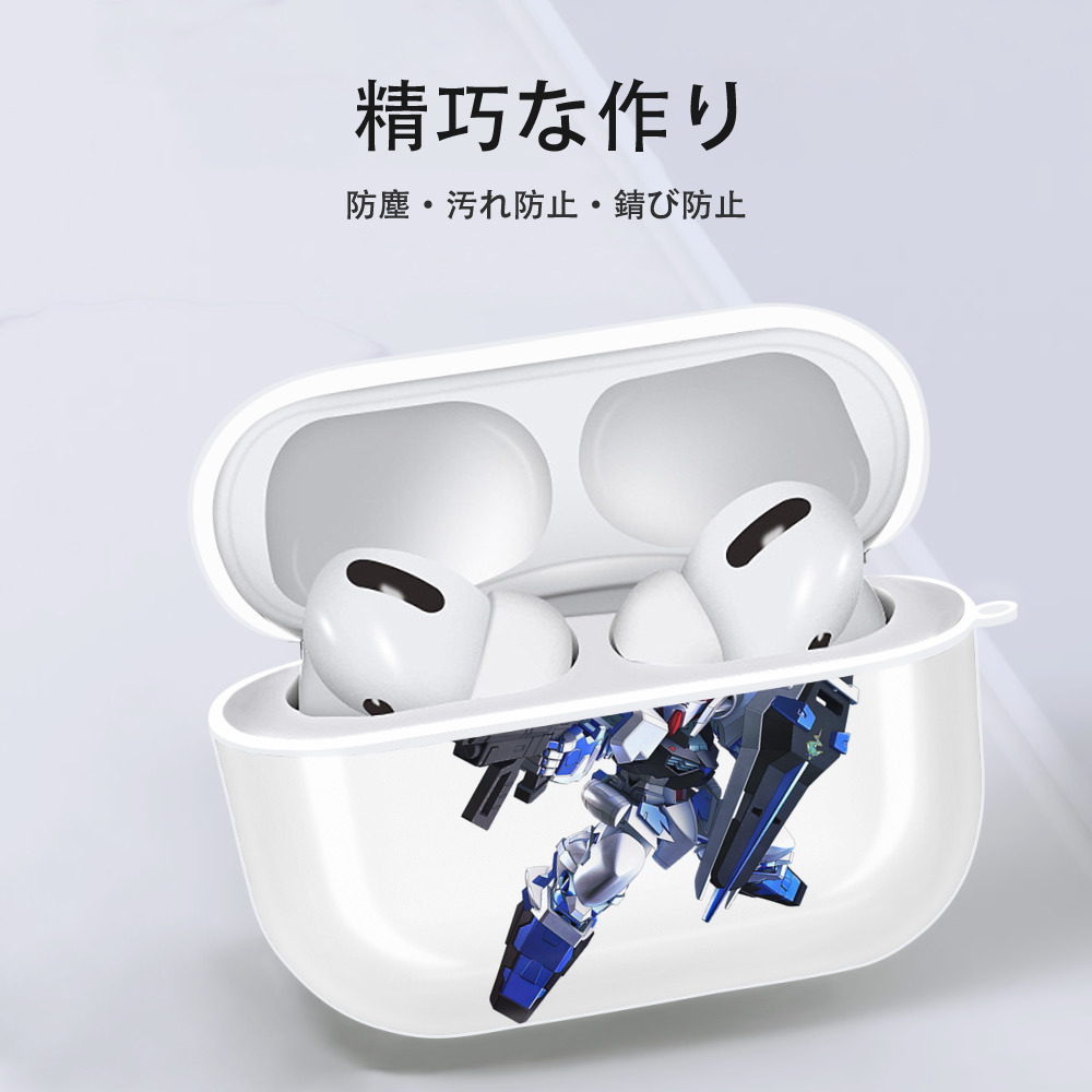 機動戦士ガンダム Mobile Suit Gundam 【AirPods Pro用】ハードシェル保護ケース 耐衝撃・防指紋・カラビナ付き商品仕様