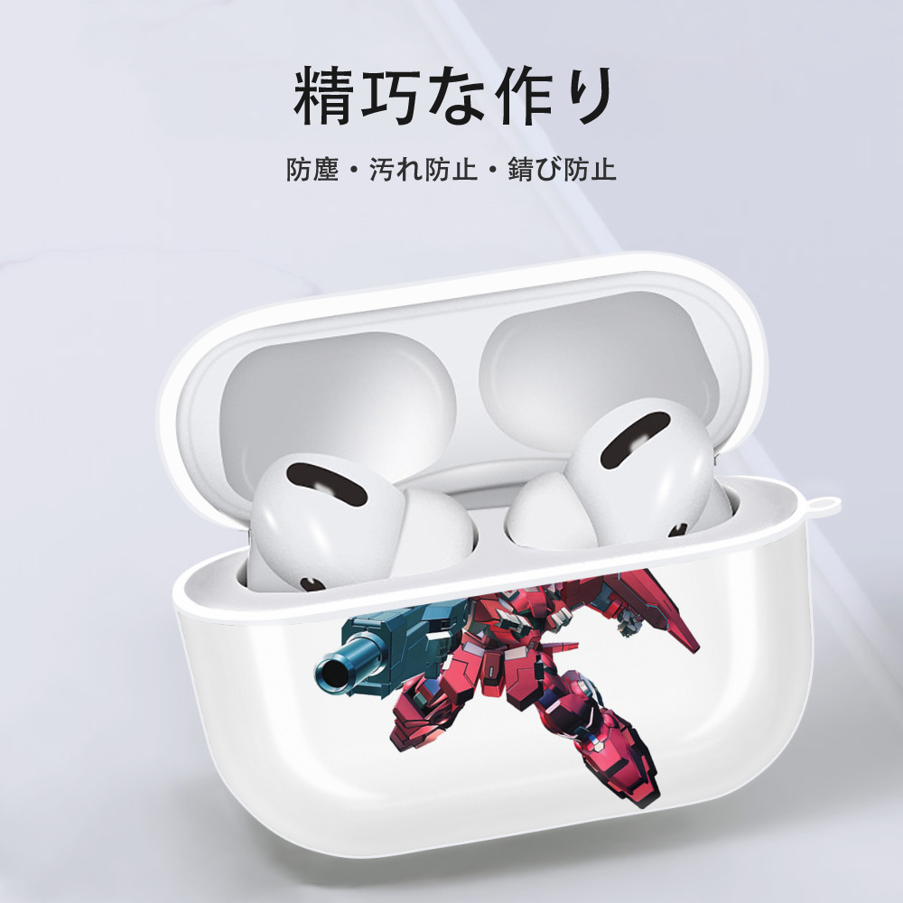 機動戦士ガンダム Mobile Suit Gundam 【AirPods Pro用】ハードシェル保護ケース 耐衝撃・防指紋・カラビナ付き商品仕様