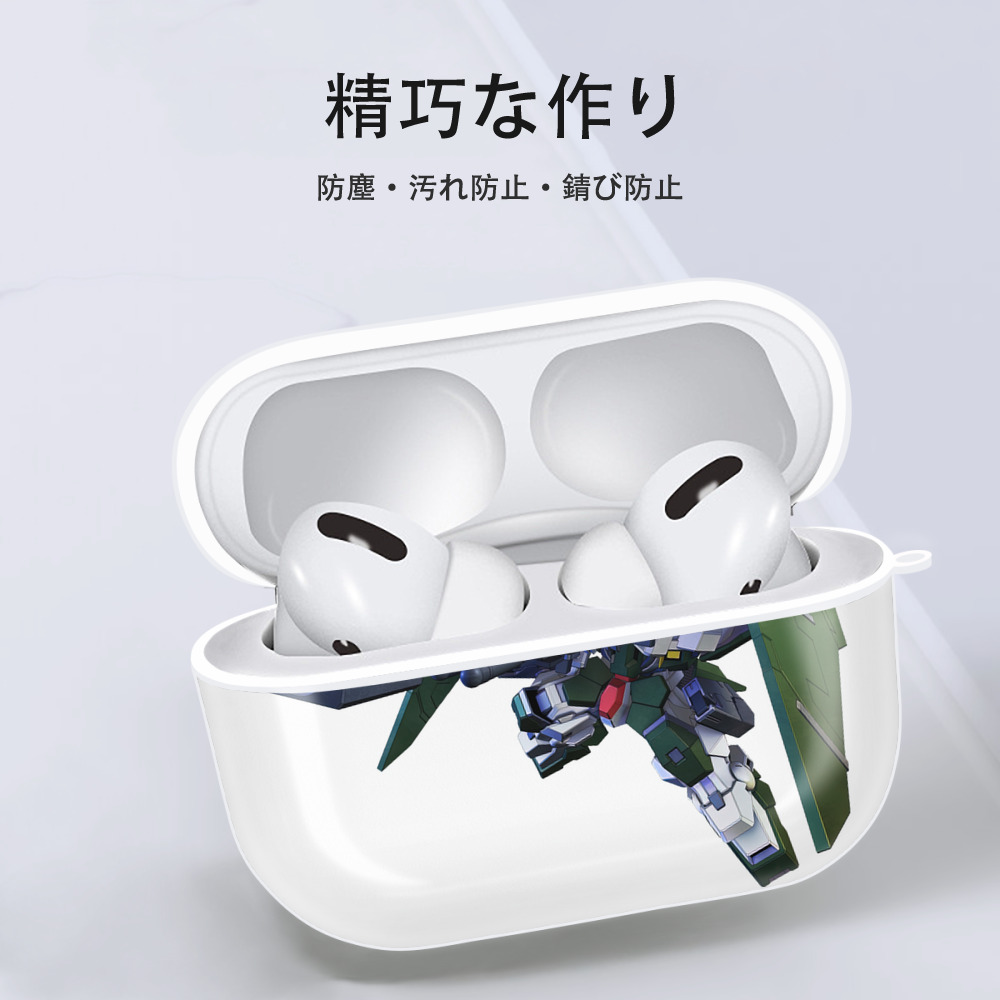機動戦士ガンダム Mobile Suit Gundam 【AirPods Pro用】ハードシェル保護ケース 耐衝撃・防指紋・カラビナ付き商品仕様