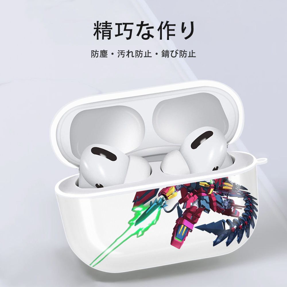 機動戦士ガンダム Mobile Suit Gundam 【AirPods Pro用】ハードシェル保護ケース 耐衝撃・防指紋・カラビナ付き商品仕様