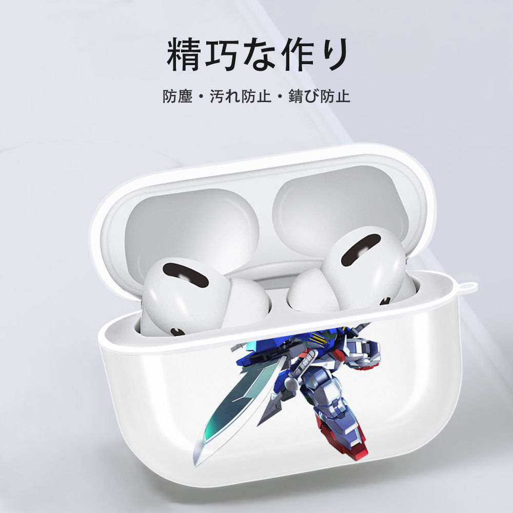 機動戦士ガンダム Mobile Suit Gundam 【AirPods Pro用】ハードシェル保護ケース 耐衝撃・防指紋・カラビナ付き商品仕様