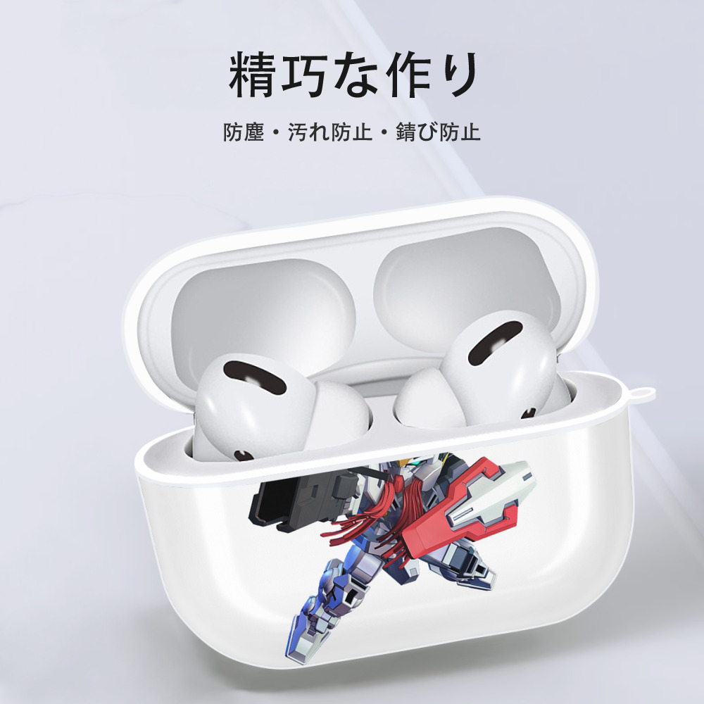 機動戦士ガンダム Mobile Suit Gundam 【AirPods Pro用】ハードシェル保護ケース 耐衝撃・防指紋・カラビナ付き商品仕様