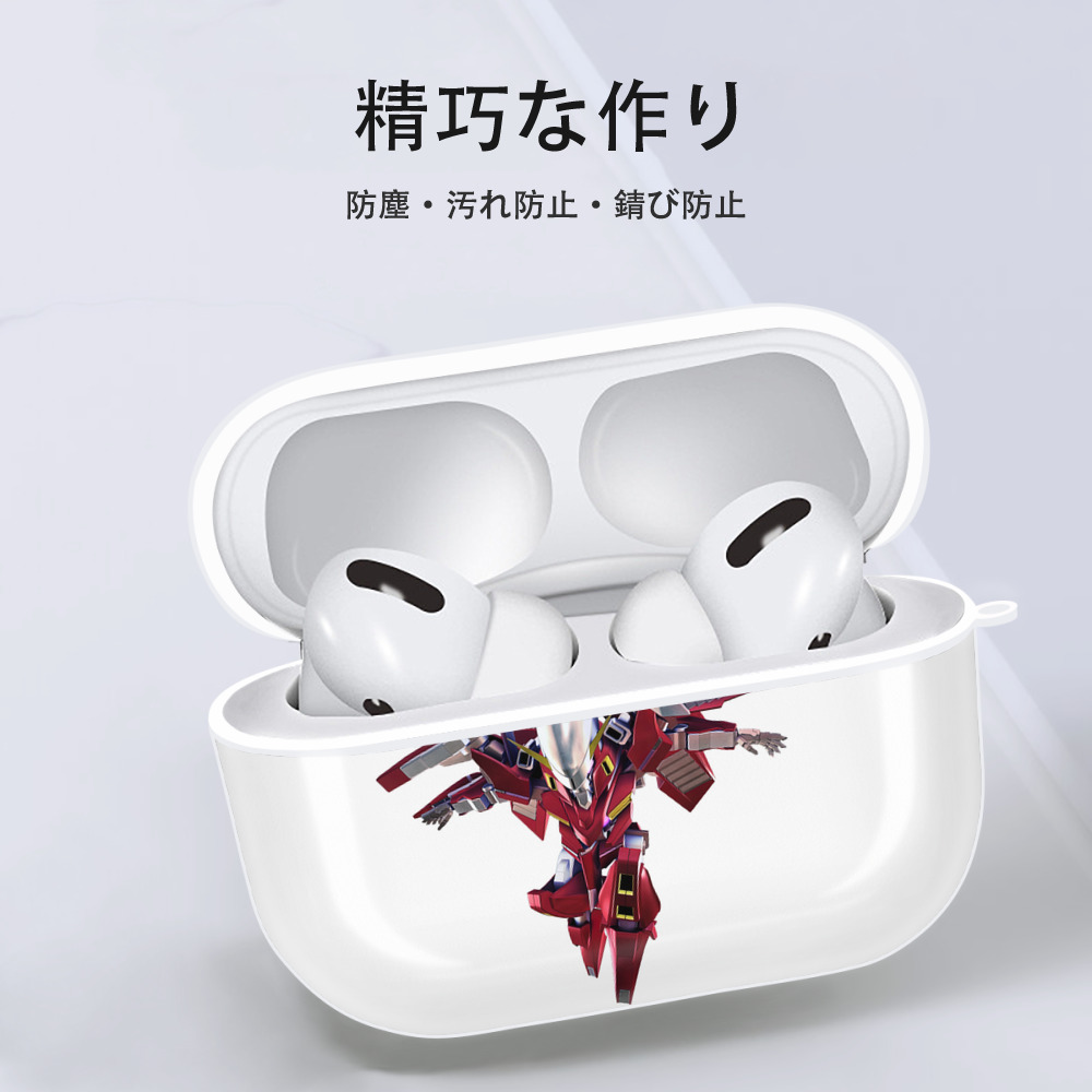機動戦士ガンダム Mobile Suit Gundam 【AirPods Pro用】ハードシェル保護ケース 耐衝撃・防指紋・カラビナ付き商品仕様