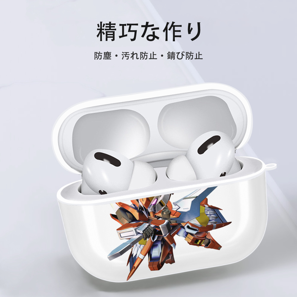 機動戦士ガンダム Mobile Suit Gundam 【AirPods Pro用】ハードシェル保護ケース 耐衝撃・防指紋・カラビナ付き商品仕様