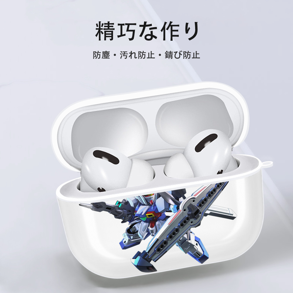機動戦士ガンダム Mobile Suit Gundam 【AirPods Pro用】ハードシェル保護ケース 耐衝撃・防指紋・カラビナ付き商品仕様