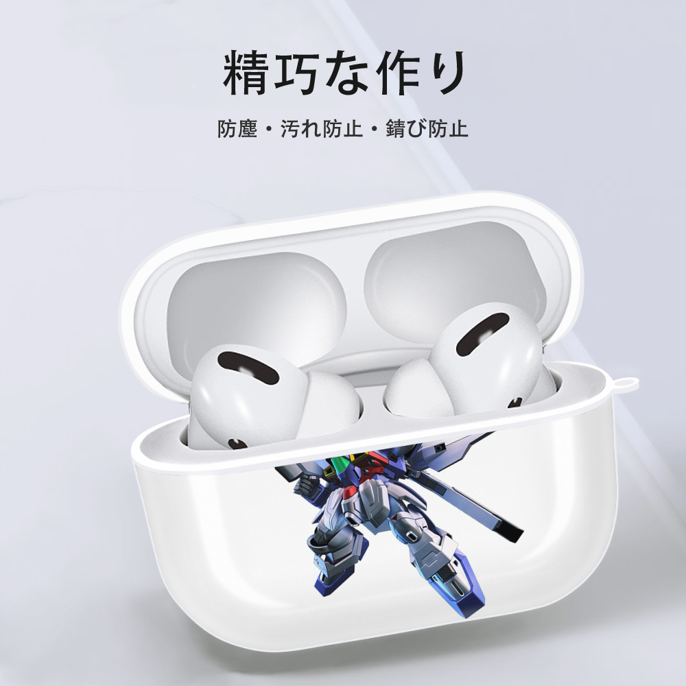 機動戦士ガンダム Mobile Suit Gundam 【AirPods Pro用】ハードシェル保護ケース 耐衝撃・防指紋・カラビナ付き商品仕様