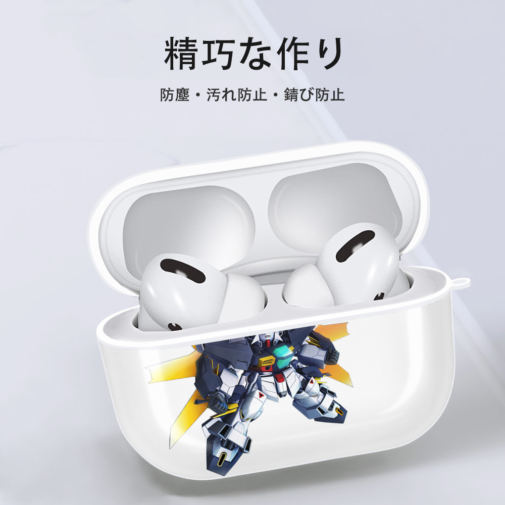 機動戦士ガンダム Mobile Suit Gundam 【AirPods Pro用】ハードシェル保護ケース 耐衝撃・防指紋・カラビナ付き商品仕様