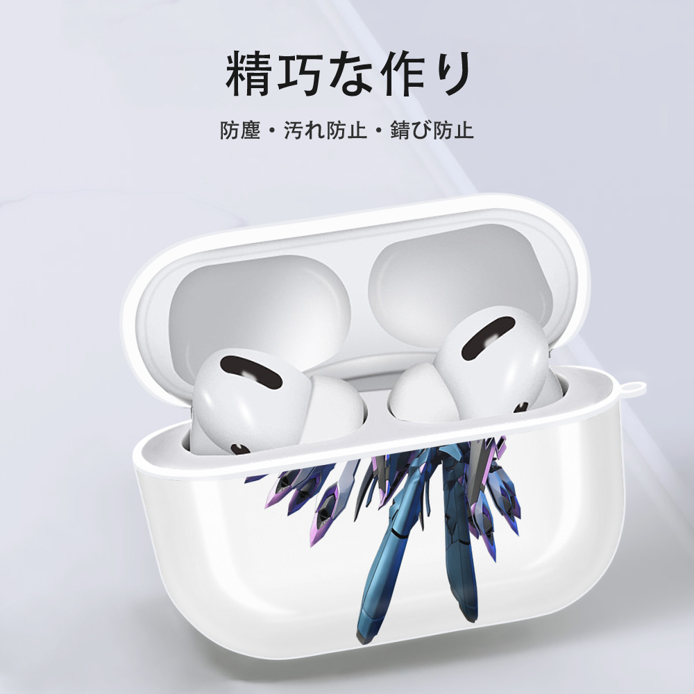 機動戦士ガンダム Mobile Suit Gundam 【AirPods Pro用】ハードシェル保護ケース 耐衝撃・防指紋・カラビナ付き商品仕様
