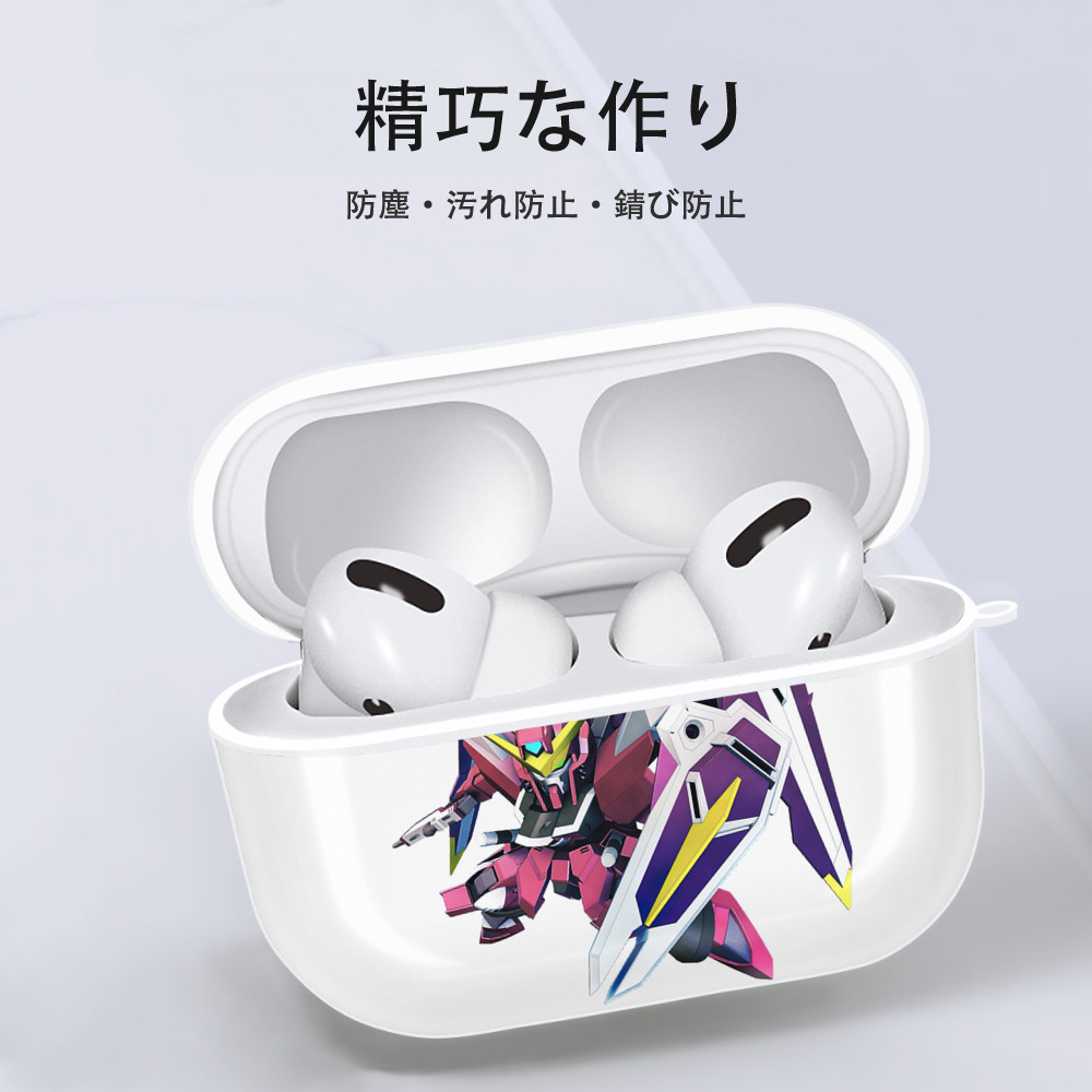 機動戦士ガンダム Mobile Suit Gundam 【AirPods Pro用】ハードシェル保護ケース 耐衝撃・防指紋・カラビナ付き商品仕様