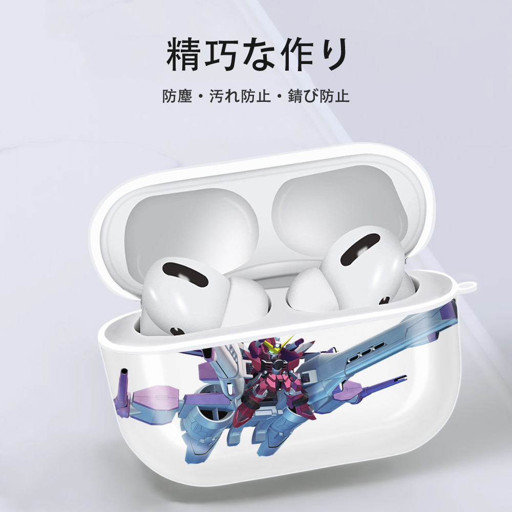 機動戦士ガンダム Mobile Suit Gundam 【AirPods Pro用】ハードシェル保護ケース 耐衝撃・防指紋・カラビナ付き商品仕様