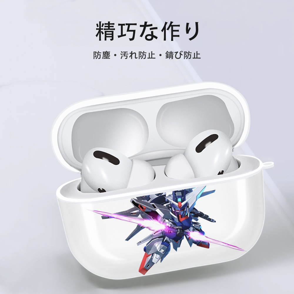 機動戦士ガンダム Mobile Suit Gundam 【AirPods Pro用】ハードシェル保護ケース 耐衝撃・防指紋・カラビナ付き商品仕様