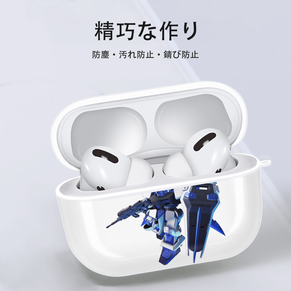 機動戦士ガンダム Mobile Suit Gundam 【AirPods Pro用】ハードシェル保護ケース 耐衝撃・防指紋・カラビナ付き商品仕様