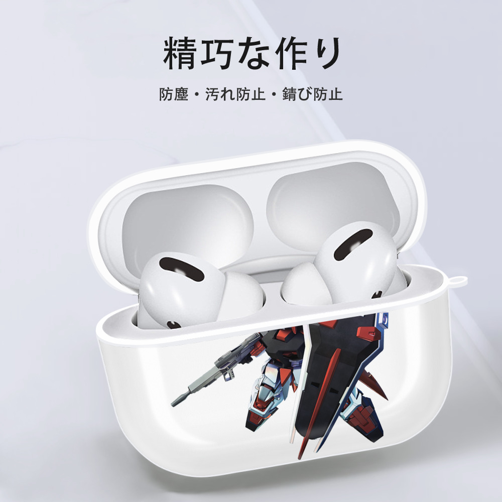 機動戦士ガンダム Mobile Suit Gundam 【AirPods Pro用】ハードシェル保護ケース 耐衝撃・防指紋・カラビナ付き商品仕様