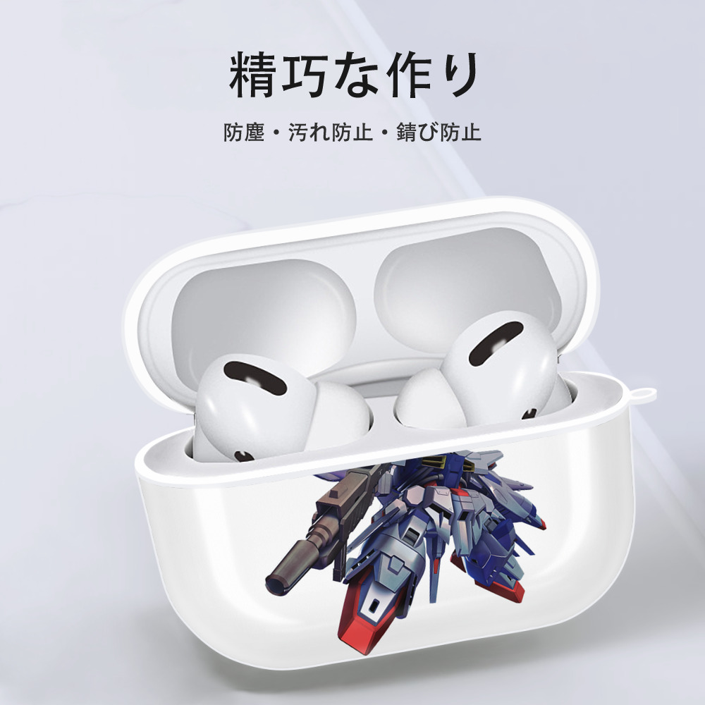 機動戦士ガンダム Mobile Suit Gundam 【AirPods Pro用】ハードシェル保護ケース 耐衝撃・防指紋・カラビナ付き商品仕様