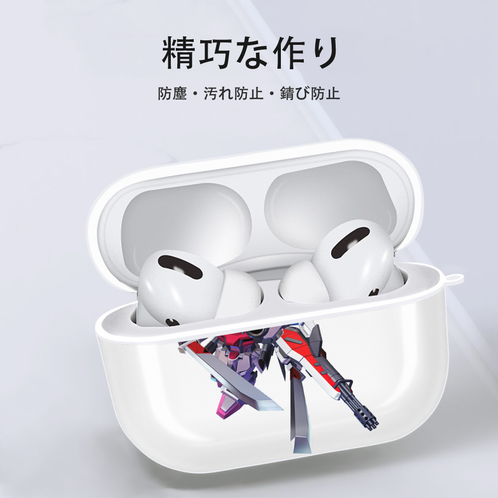 機動戦士ガンダム Mobile Suit Gundam 【AirPods Pro用】ハードシェル保護ケース 耐衝撃・防指紋・カラビナ付き商品仕様