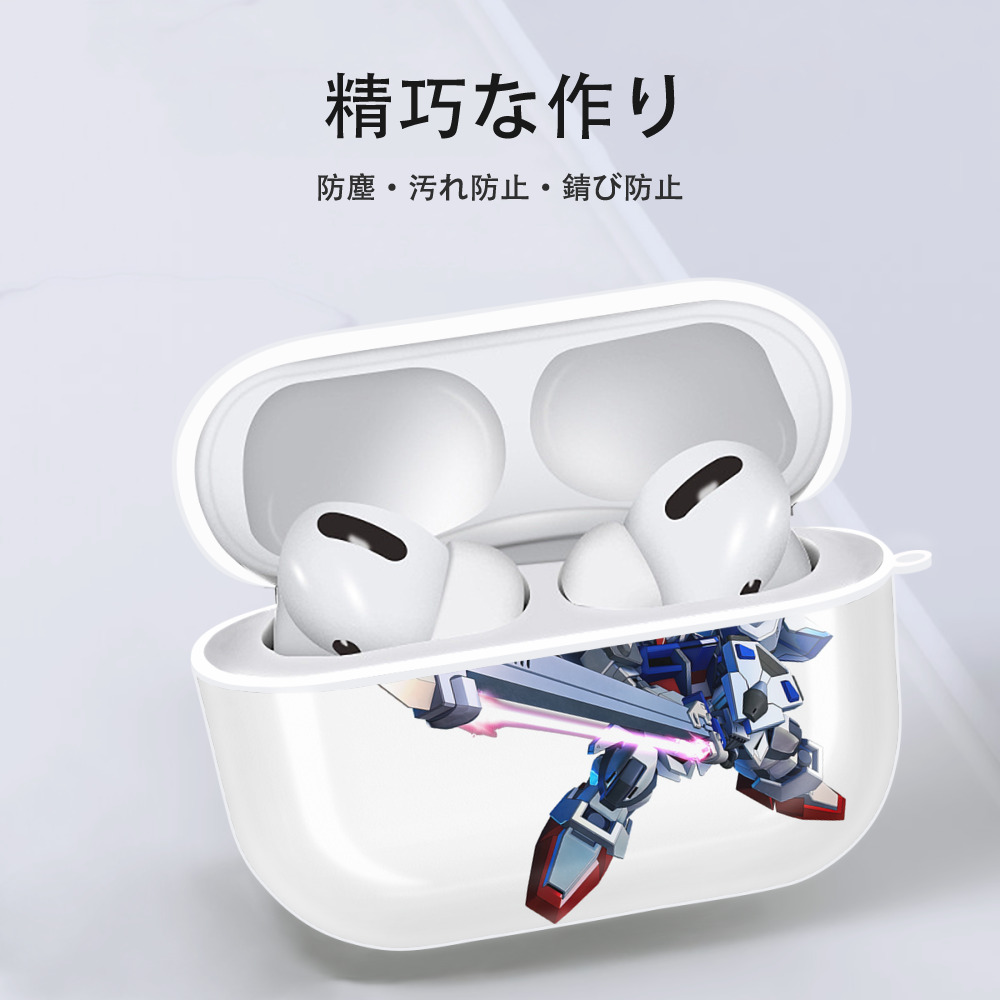 機動戦士ガンダム Mobile Suit Gundam 【AirPods Pro用】ハードシェル保護ケース 耐衝撃・防指紋・カラビナ付き商品仕様