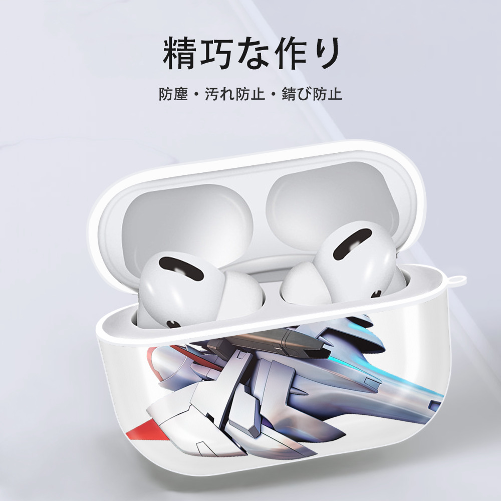 機動戦士ガンダム Mobile Suit Gundam 【AirPods Pro用】ハードシェル保護ケース 耐衝撃・防指紋・カラビナ付き商品仕様