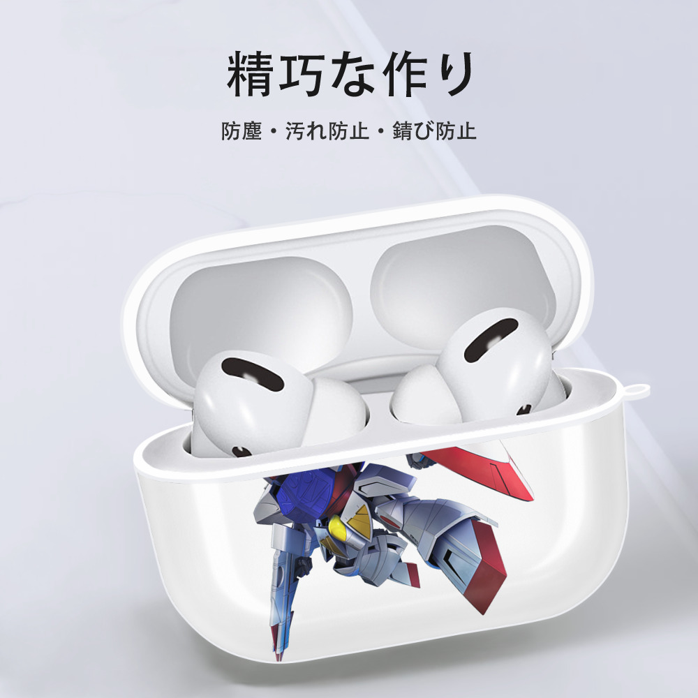 機動戦士ガンダム Mobile Suit Gundam 【AirPods Pro用】ハードシェル保護ケース 耐衝撃・防指紋・カラビナ付き商品仕様