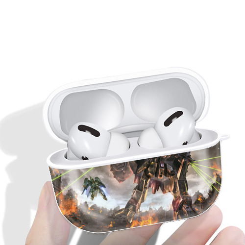 機動戦士ガンダム Mobile Suit Gundam 【AirPods Pro用】ハードシェル保護ケース 耐衝撃・防指紋・カラビナ付き商品仕様