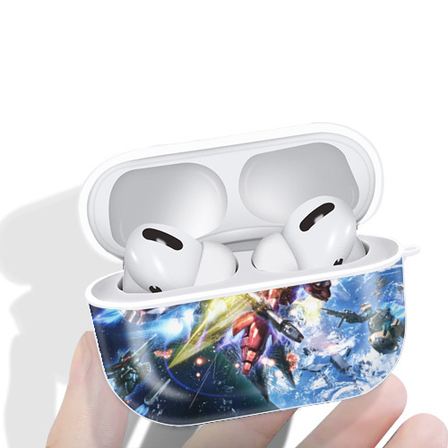機動戦士ガンダム Mobile Suit Gundam 【AirPods Pro用】ハードシェル保護ケース 耐衝撃・防指紋・カラビナ付き商品仕様