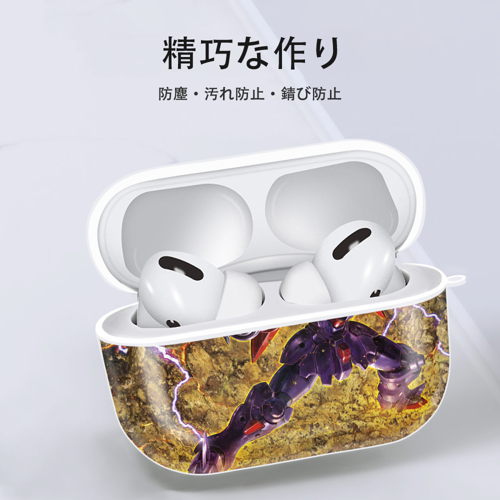 機動戦士ガンダム Mobile Suit Gundam 【AirPods Pro用】ハードシェル保護ケース 耐衝撃・防指紋・カラビナ付き商品仕様