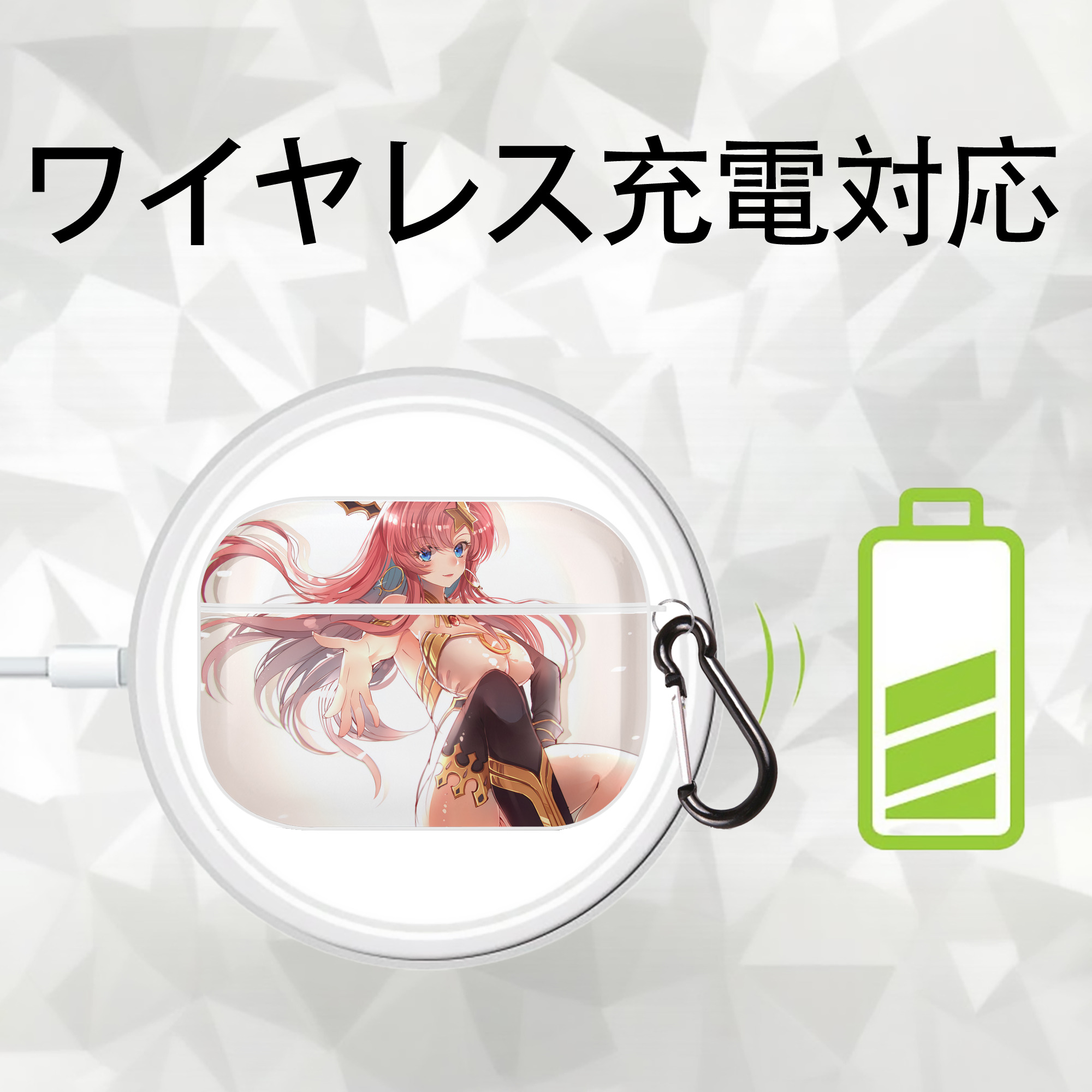 機動戦士ガンダム Mobile Suit Gundam 【AirPods Pro用】ハードシェル保護ケース 耐衝撃・防指紋・カラビナ付き商品仕様