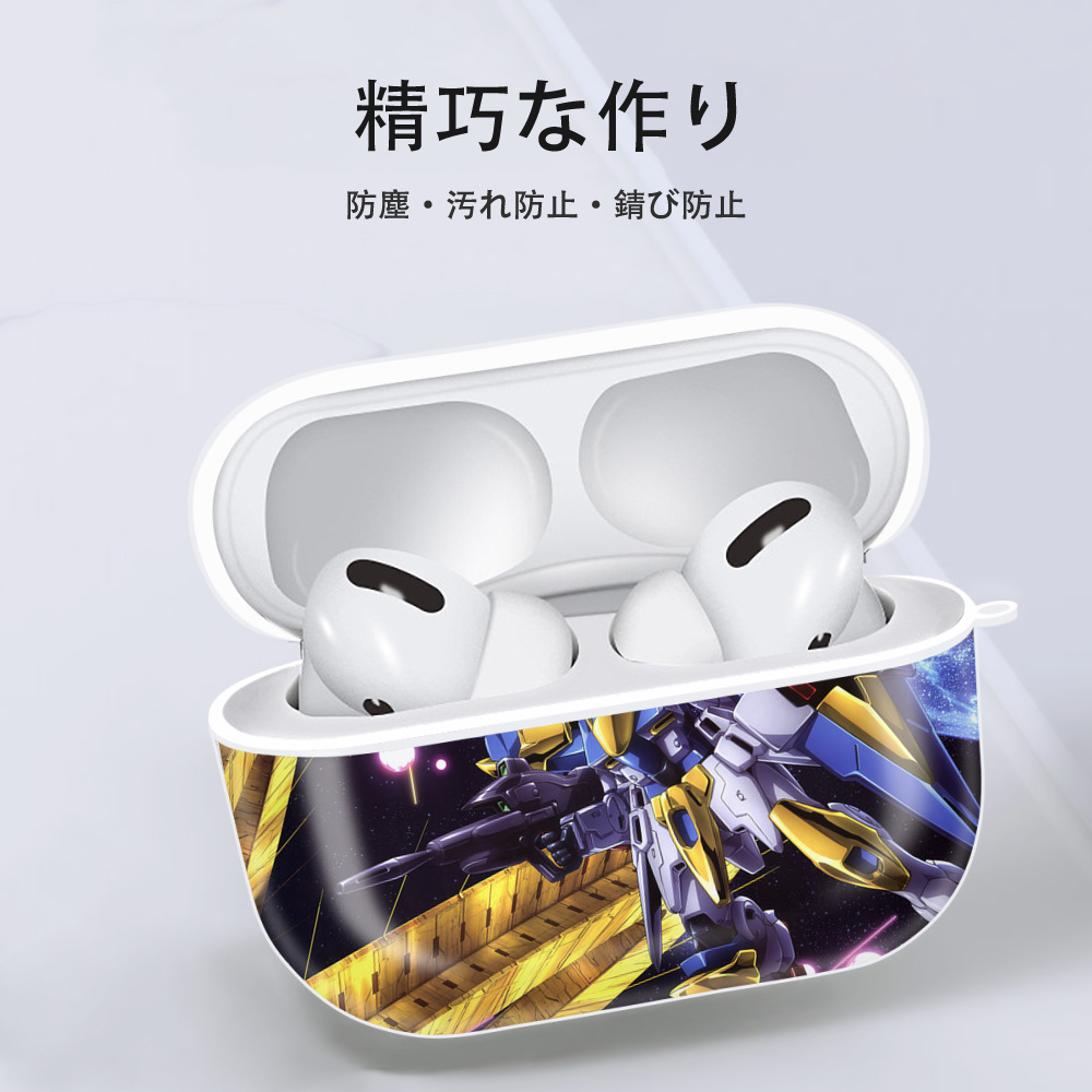 機動戦士ガンダム Mobile Suit Gundam 【AirPods Pro用】ハードシェル保護ケース 耐衝撃・防指紋・カラビナ付き商品仕様
