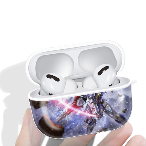 機動戦士ガンダム Mobile Suit Gundam 【AirPods Pro用】ハードシェル保護ケース 耐衝撃・防指紋・カラビナ付き商品仕様