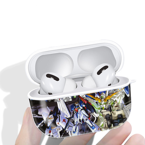機動戦士ガンダム Mobile Suit Gundam 【AirPods Pro用】ハードシェル保護ケース 耐衝撃・防指紋・カラビナ付き商品仕様